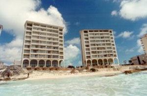 Ferienwohnung Beachfront Studio Carisa Y Palma Cancún Exterior foto